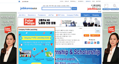 Desktop Screenshot of jobkoreausa.com